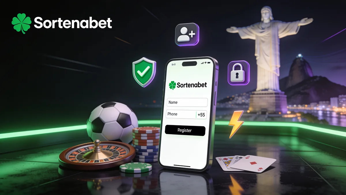 Cadastro e Verificação na Sorte na Bet for players in Brazil